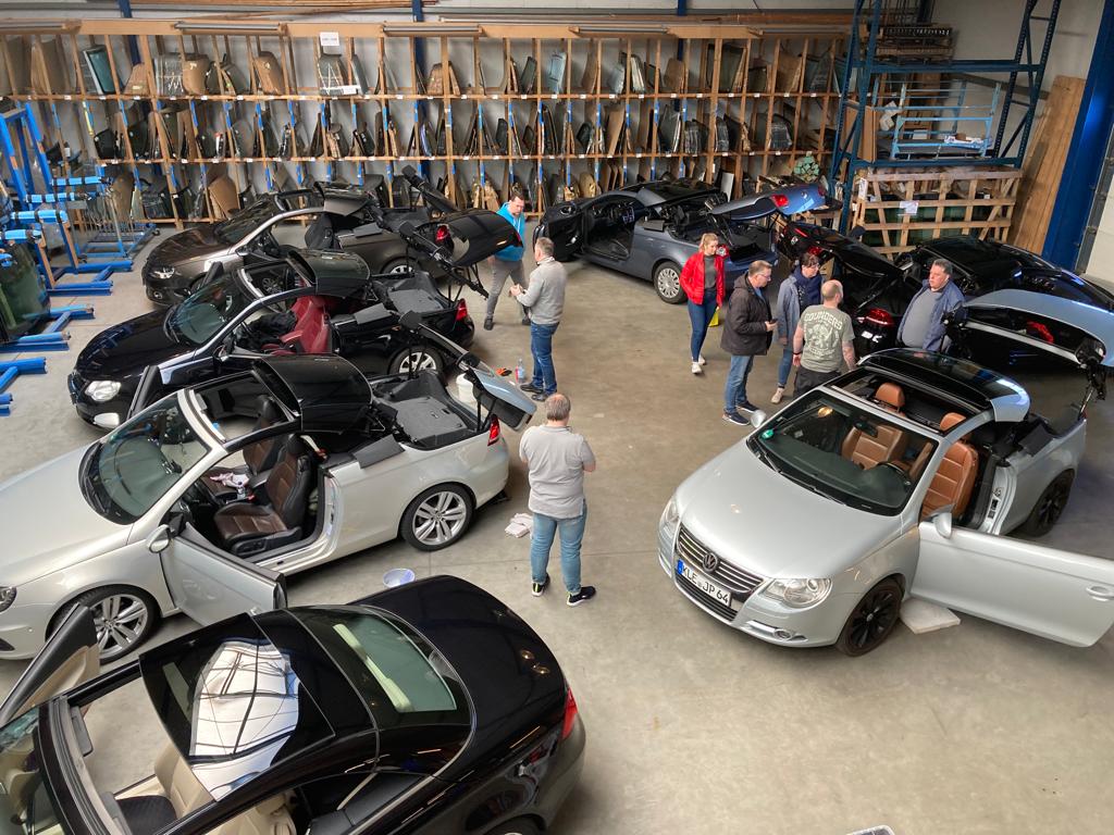 Jährliches VW Eos Treffen Workshop in Gronau Westfalen mit DeleoX Betreuung